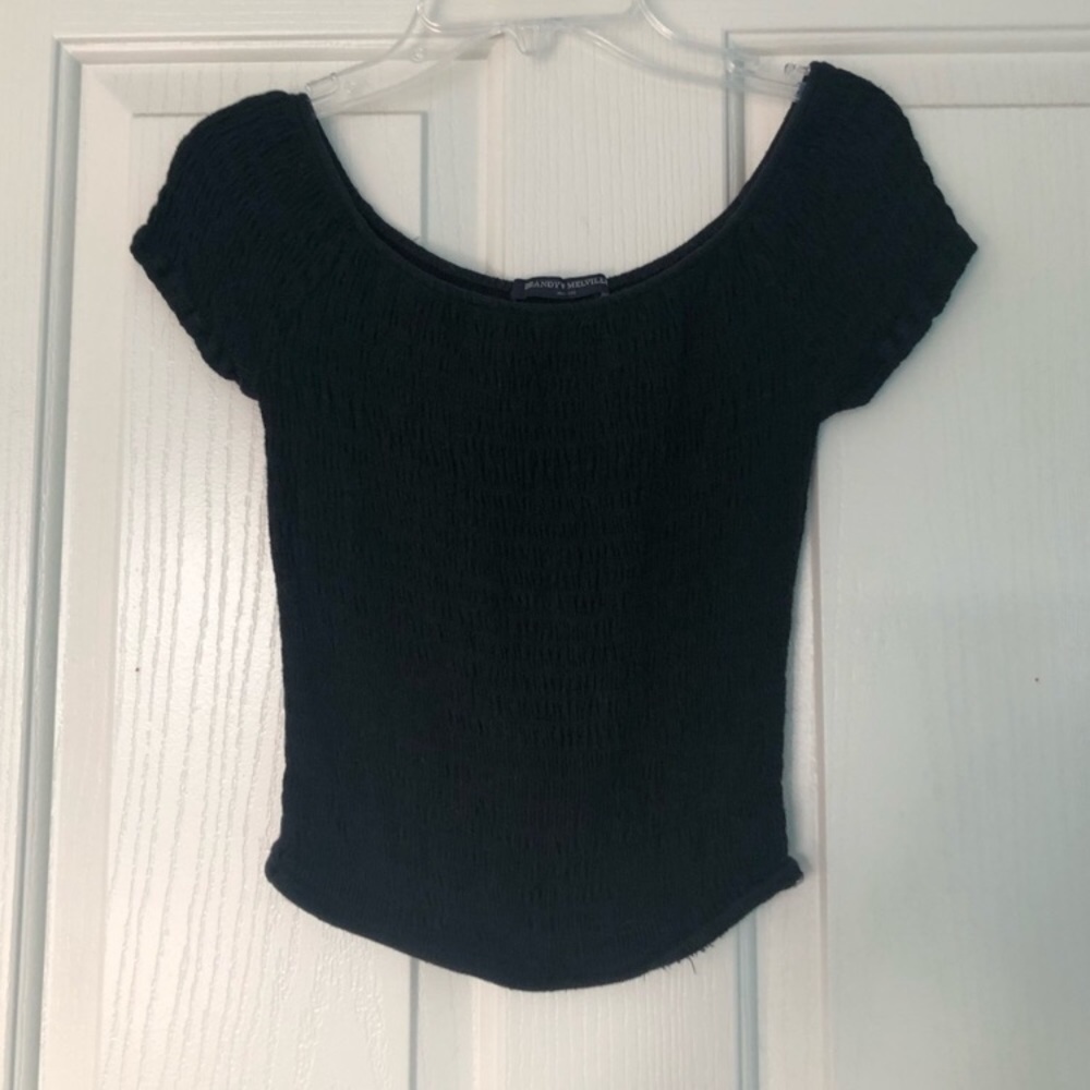 Black Brandy Melville riffle top